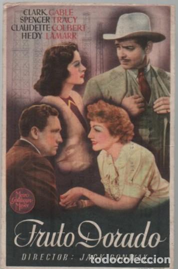 Cine: PROGRAMA DE CINE: FRUTO DORADO PC-11333