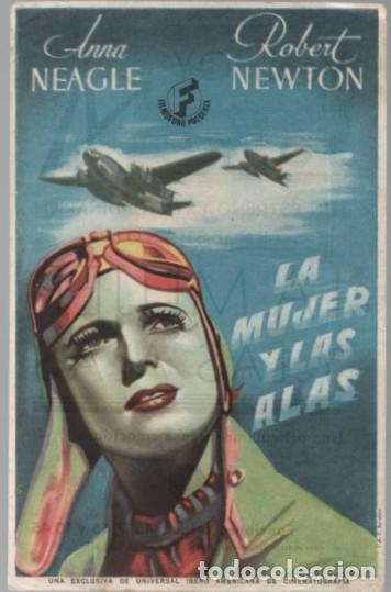 Cine: PROGRAMA DE CINE: LA MUJER Y LAS ALAS PC-11334