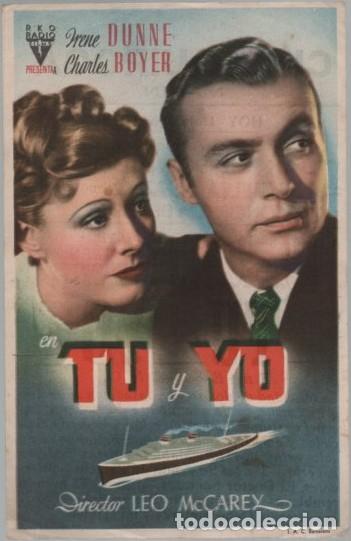 Cine: PROGRAMA DE CINE: TU Y YO PC-11336