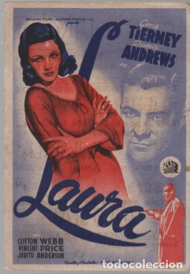 Cine: PROGRAMA DE CINE: LAURA PC-11337