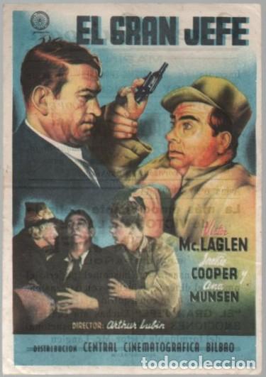 Cine: PROGRAMA DE CINE: EL GRAN JEFE PC-11338