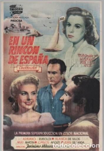 Cine: PROGRAMA DE CINE: EN UN RINCON DE ESPA&Ntilde;A PC-11342