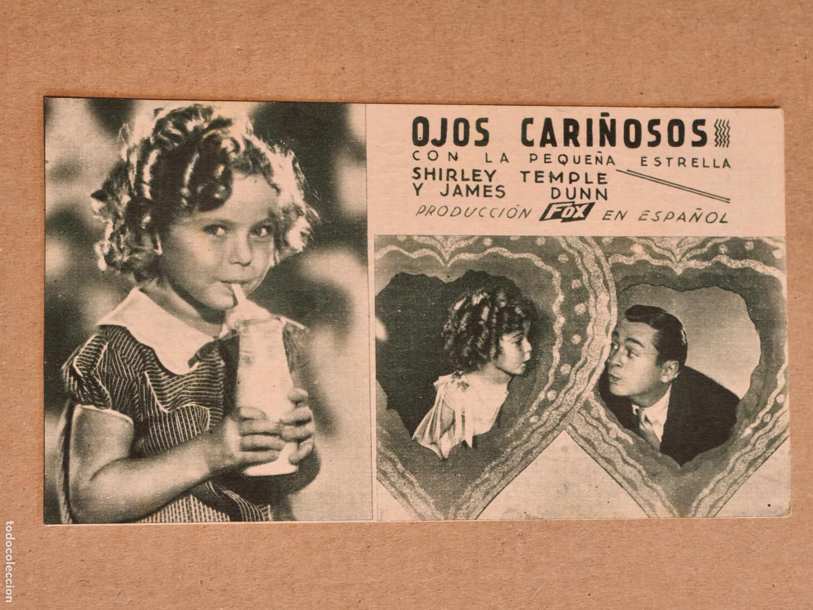Cine: SHIRLEY TEMPLE OJOS CARI&Ntilde;OSOS PROGRAMA DE CINE 1936