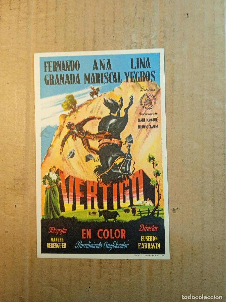 Cine: FOLLETO DOBLE SIN PUBLICIDAD
