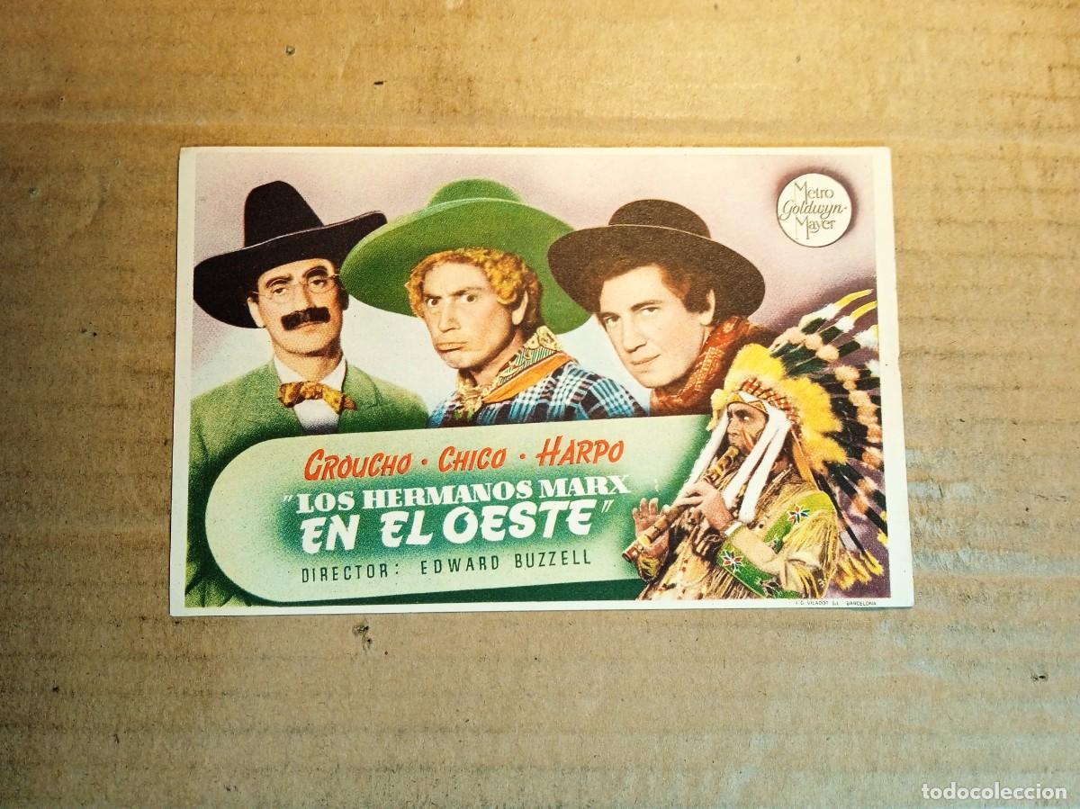 Cine: FOLLETO DOBLE SIN PUBLICIDAD