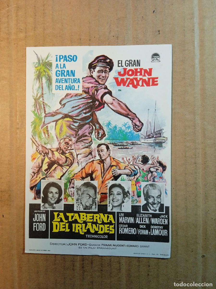 Cine: FOLLETO DOBLE SIN PUBLICIDAD