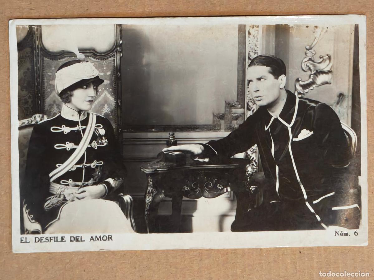  Flyers Publicitaires de films Anciens: EL DESFILE DEL AMOR POSTAL PROGRAMA DE CINE 1929