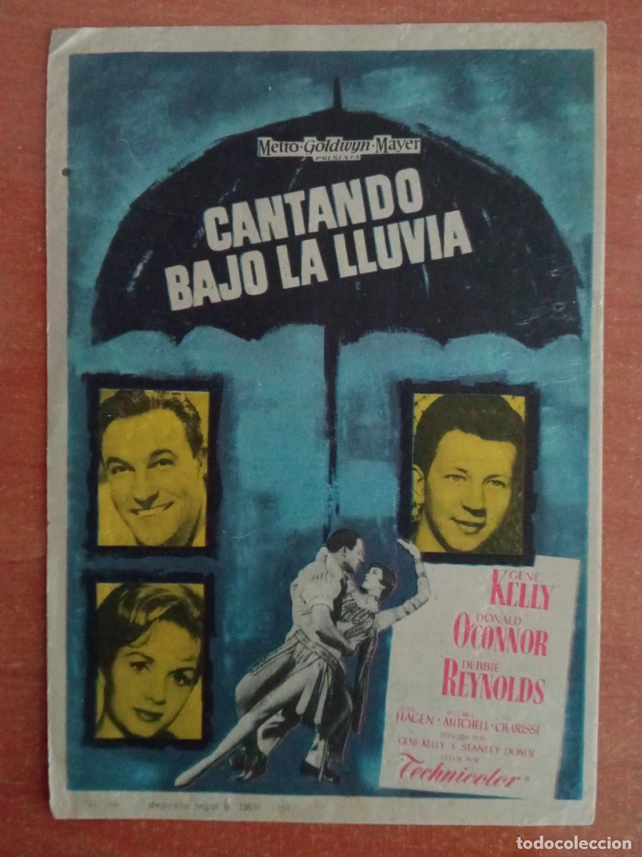 Cine: CANTANDO BAJO LA LLUVIA, GENE KELLY, TEATRO CERVANTES, PETREL, ALICANTE