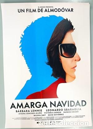 Cine: Amarga navidad. Guia original 21x29,7 cm aprox. Pedro Almodovar