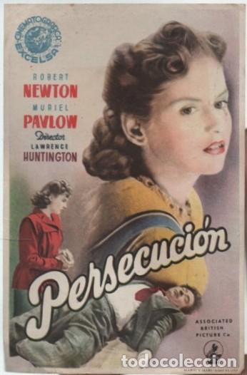 Cine: PROGRAMA DE CINE: PERSECUCI&Oacute;N PC-11345