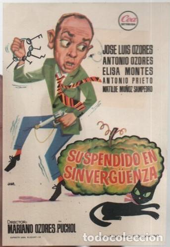 Cine: PROGRAMA DE CINE: SUSPENDIDO EN SINVERG&Uuml;ENZA PC-11346