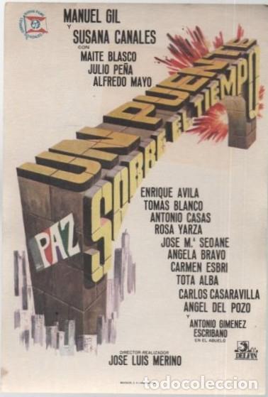 Cine: PROGRAMA DE CINE: UN PUENTE SOBRE EL TIEMPO PC-11355