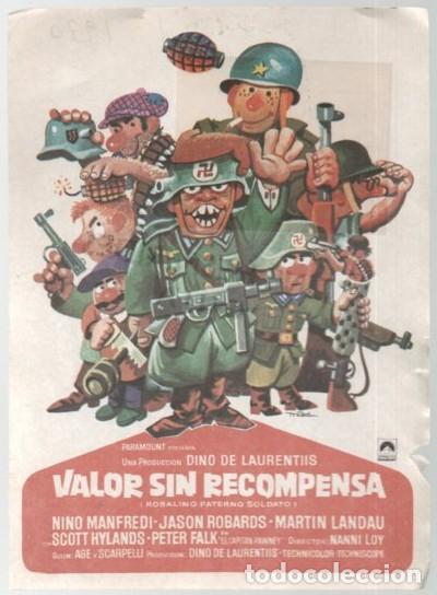 Cine: PROGRAMA DE CINE: VALOR SIN RECOMPENSA PC-11359