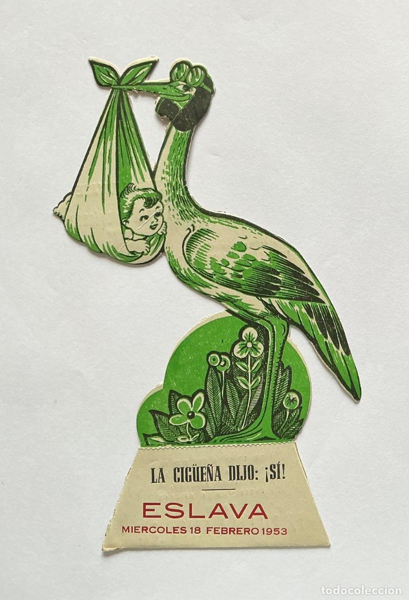  Flyers Publicitaires de films Anciens: PROGRAMA DE TEATRO TROQUELADO ALFAYATE LA CIG&Uuml;E&Ntilde;A DIJO SI TEATRO ESLAVA VALENCIA 18 FEBRERO 1953