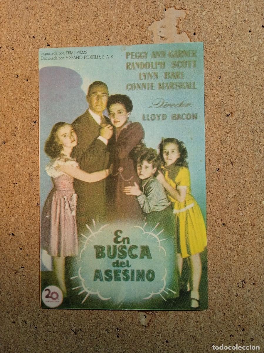 Folhetos de m&atilde;o de filmes antigos de cinema: FOLLETO DE MANO SIN PUBLCIDAD