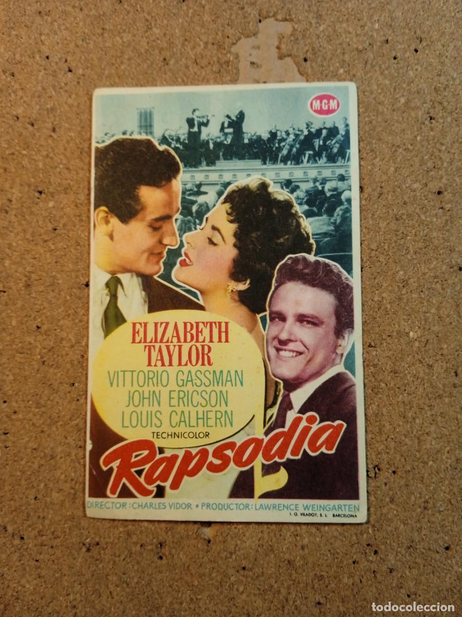 Folhetos de m&atilde;o de filmes antigos de cinema: FOLLETO DE MANO SIN PUBLCIDAD