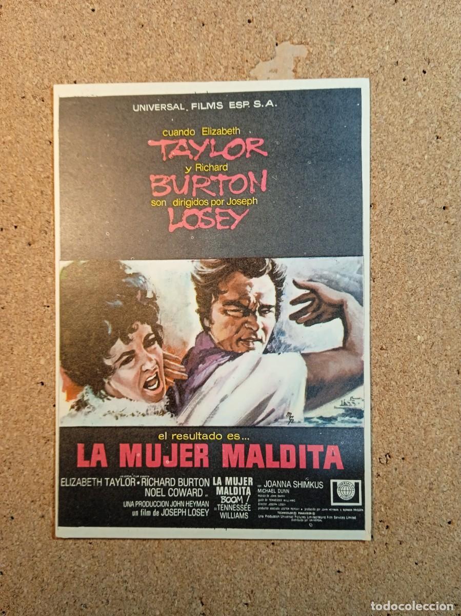 Folhetos de m&atilde;o de filmes antigos de cinema: FOLLETO DE MANO SIN PUBLCIDAD