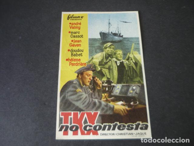 Cine: TKX NO CONTESTA PROGRAMA DE MANO SIN PUBLICIDAD - Foto 1