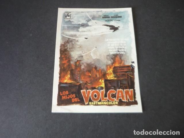 Cine: LOS HIJOS DEL VOLCAN PROGRAMA DE MANO SIN PUBLICIDAD - Foto 1