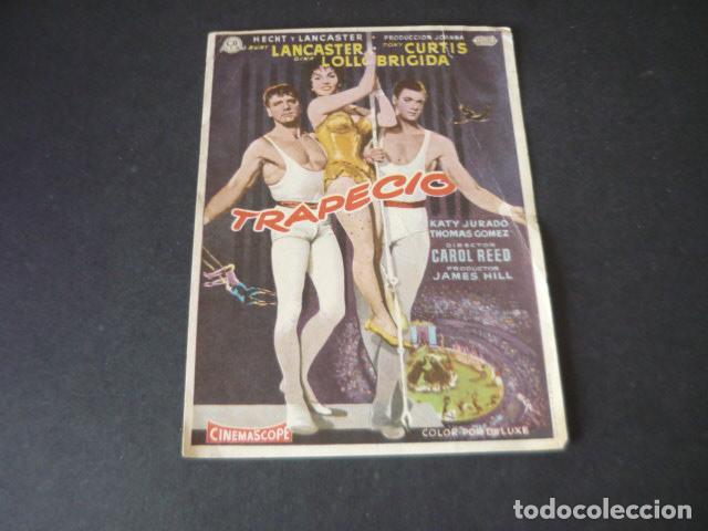Cinema: TRAPECIO PROGRAMA DE MANO SIN PUBLICIDAD
