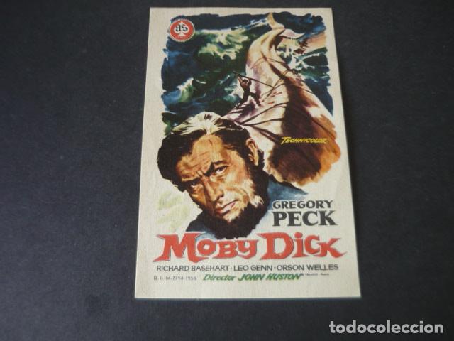 Cine: MOBBY DICK PROGRAMA DE MANO SIN PUBLICIDAD - Foto 1