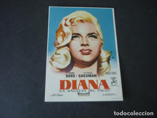  Flyers Publicitaires de films Anciens: DIANA PROGRAMA DE MANO SIN PUBLICIDAD