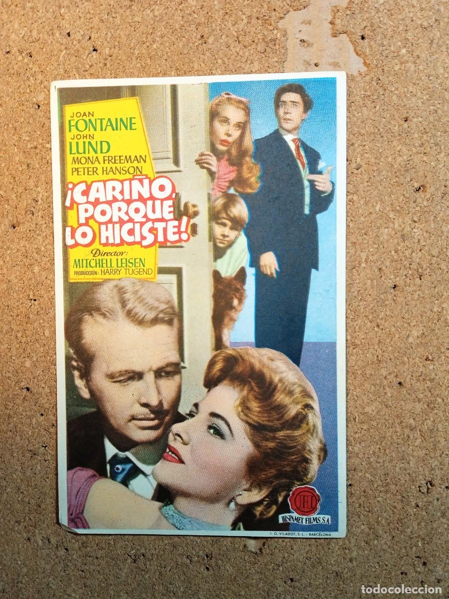 Cine: FOLLETO DE MANO SIN PUBLICIDAD