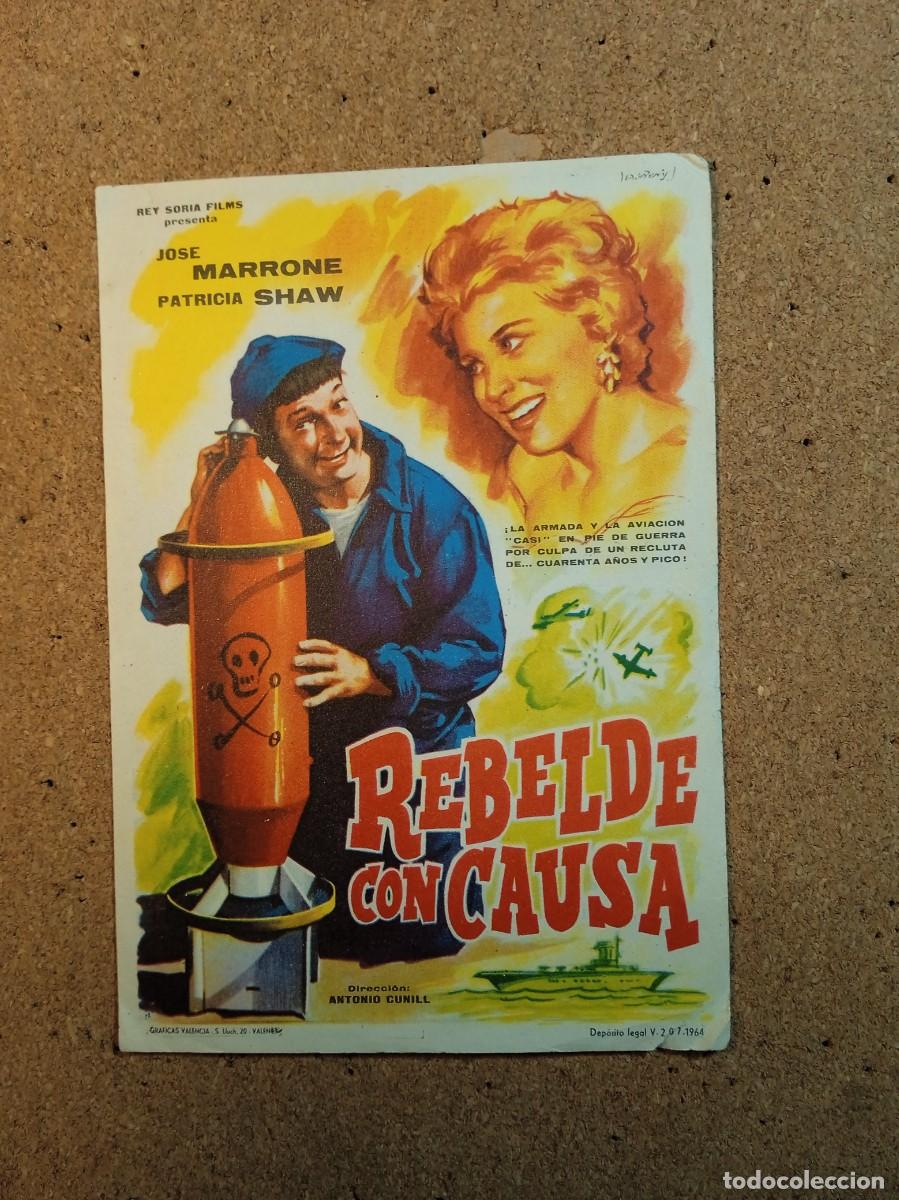 Folhetos de m&atilde;o de filmes antigos de cinema: FOLLETO DE MANO SIN PUBLICIDAD