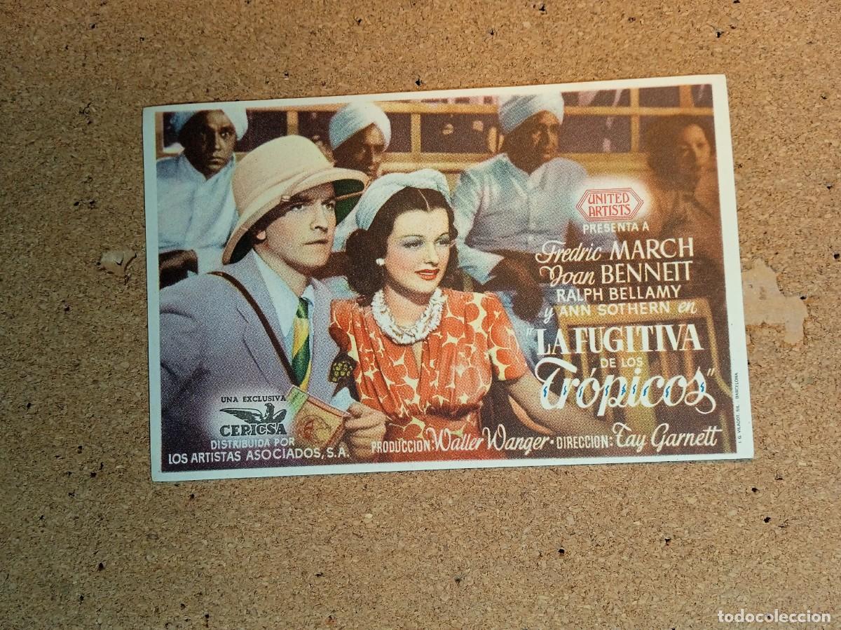 Folhetos de m&atilde;o de filmes antigos de cinema: FOLLETO DE MANO SIN PUBLICIDAD