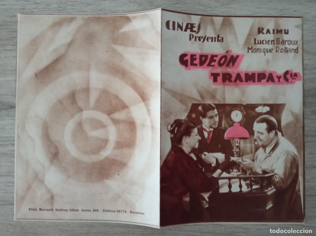 Cine: GEDEON TRAMPA Y CIA, RAIMU - Foto 3