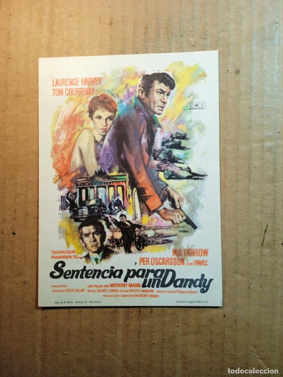 Cine: FOLLETO DE MANO SIN PUBLICIDAD