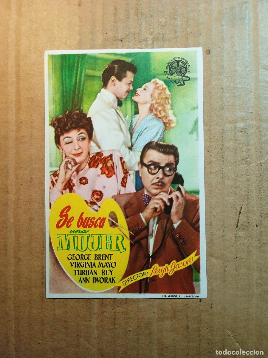  Flyers Publicitaires de films Anciens: FOLLETO DE MANO SIN PUBLICIDAD