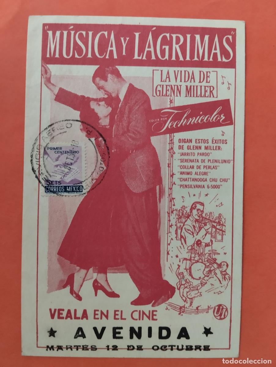 Cinema: JHR - PROGRAMA CINE TARJETA. MUSICA Y LAGRIMAS.