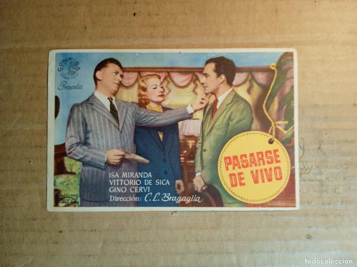 Cine: FOLLETO DE MANO SIN PUBLICIDAD