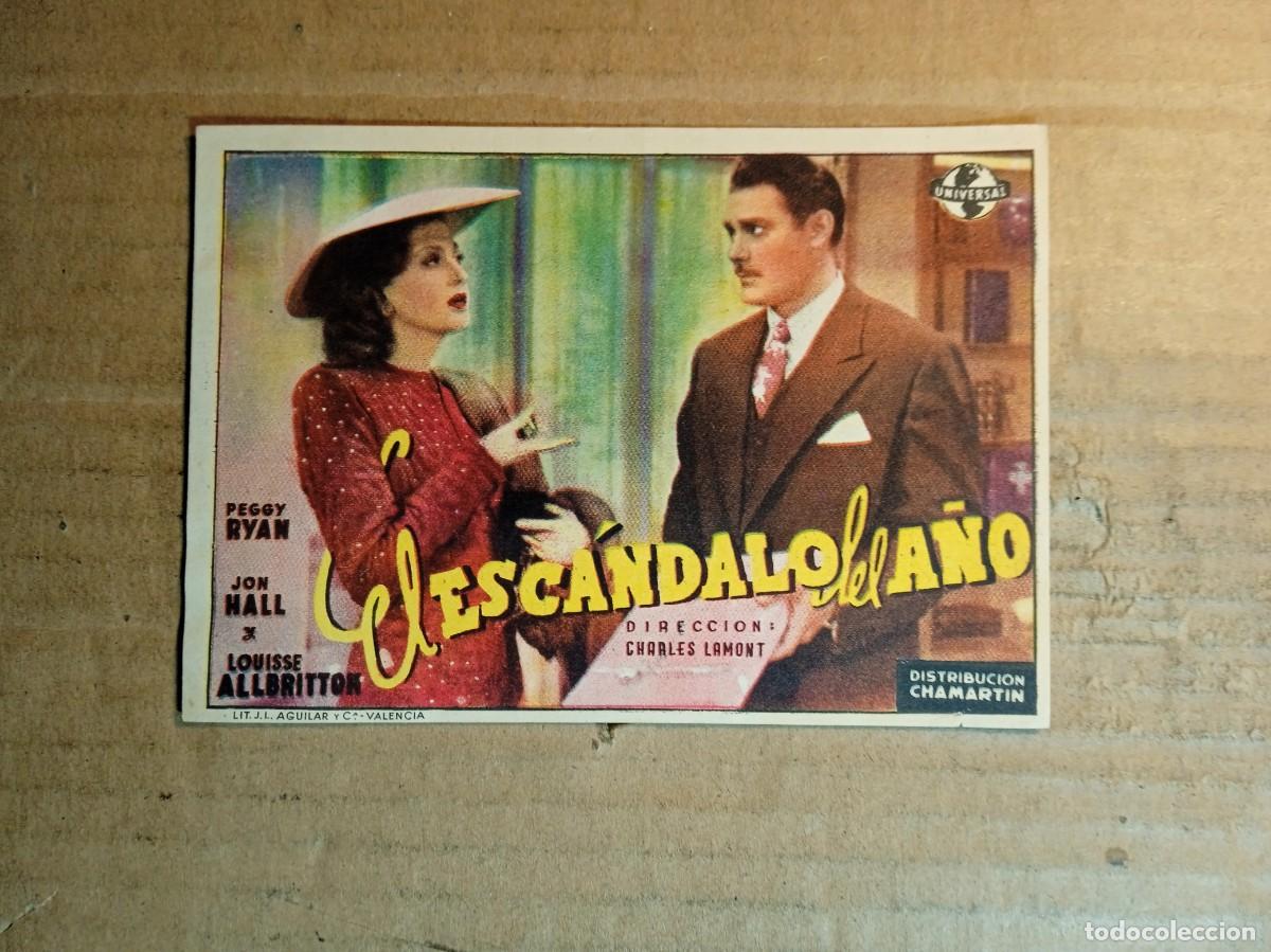 Cine: FOLLETO DE MANO SIN PUBLICIDAD