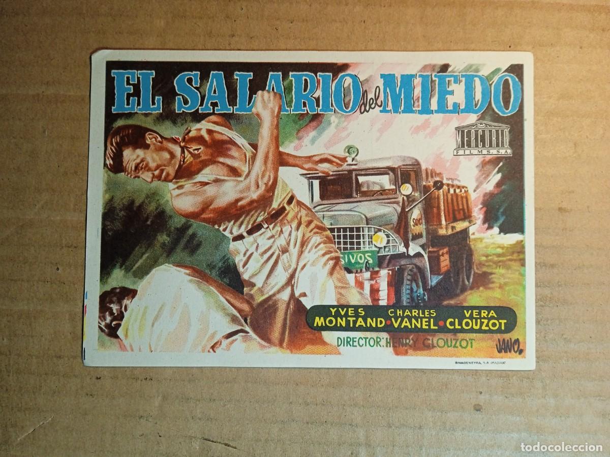 Folhetos de m&atilde;o de filmes antigos de cinema: FOLLETO DE MANO SIN PUBLICIDAD