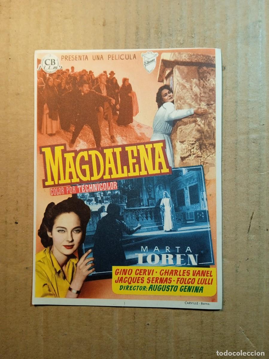 Cine: FOLLETO DE MANO SIN PUBLICIDAD