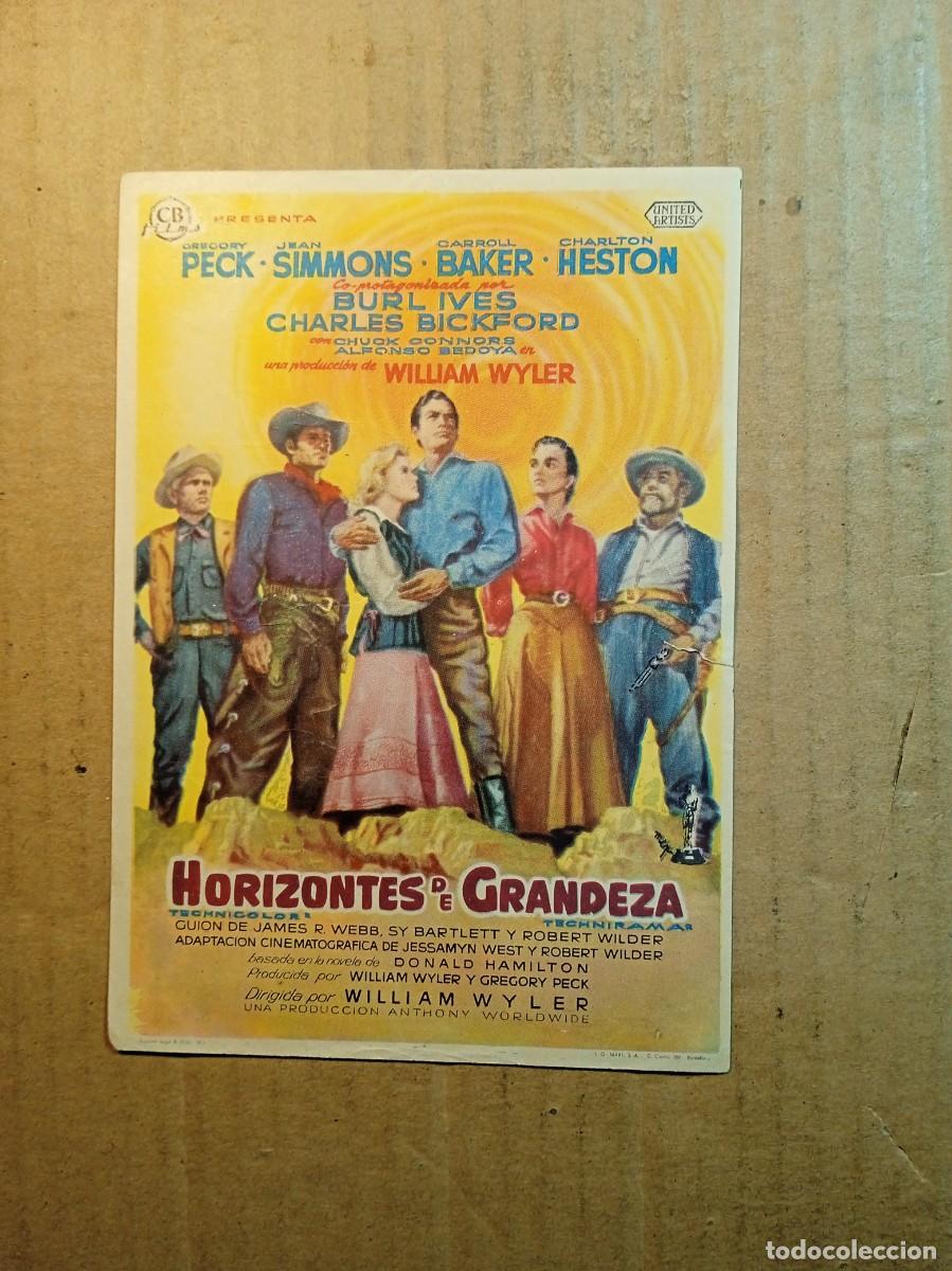 Cine: FOLLETO DE MANO SIN PUBLICIDAD