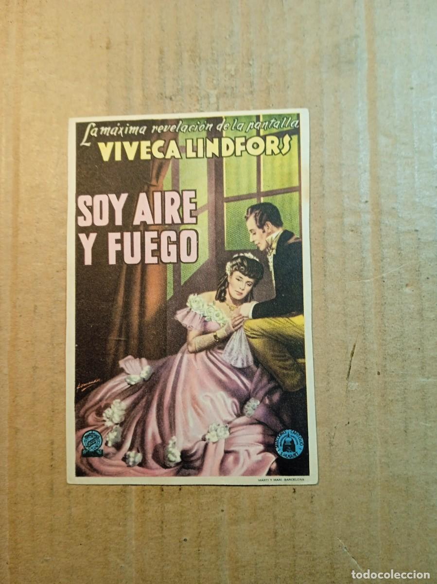 Folhetos de m&atilde;o de filmes antigos de cinema: FOLLETO DE MANO SIN PUBLICIDAD