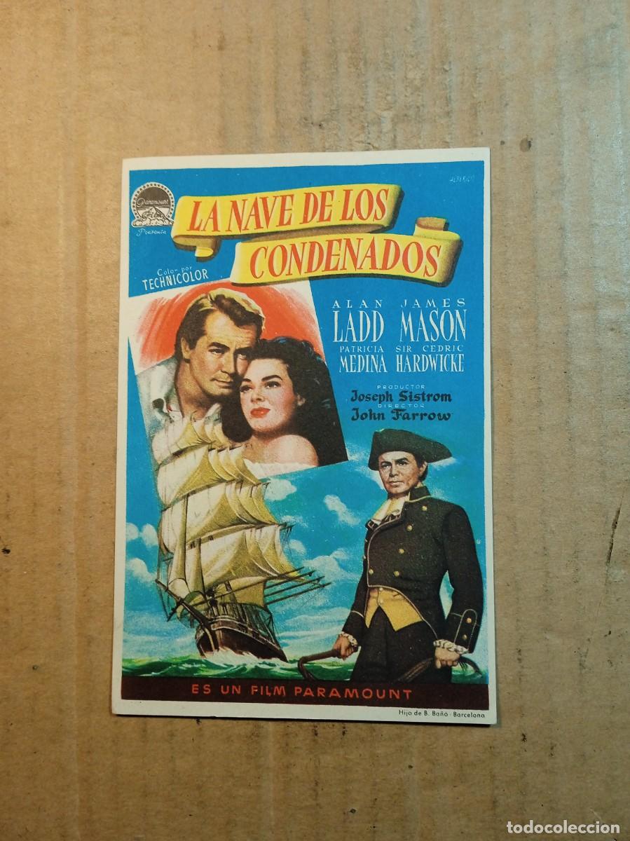 Folhetos de m&atilde;o de filmes antigos de cinema: FOLLETO DE MANO SIN PUBLICIDAD