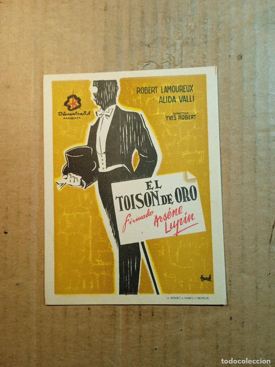 Folhetos de m&atilde;o de filmes antigos de cinema: FOLLETO DE MANO SIN PUBLICIDAD