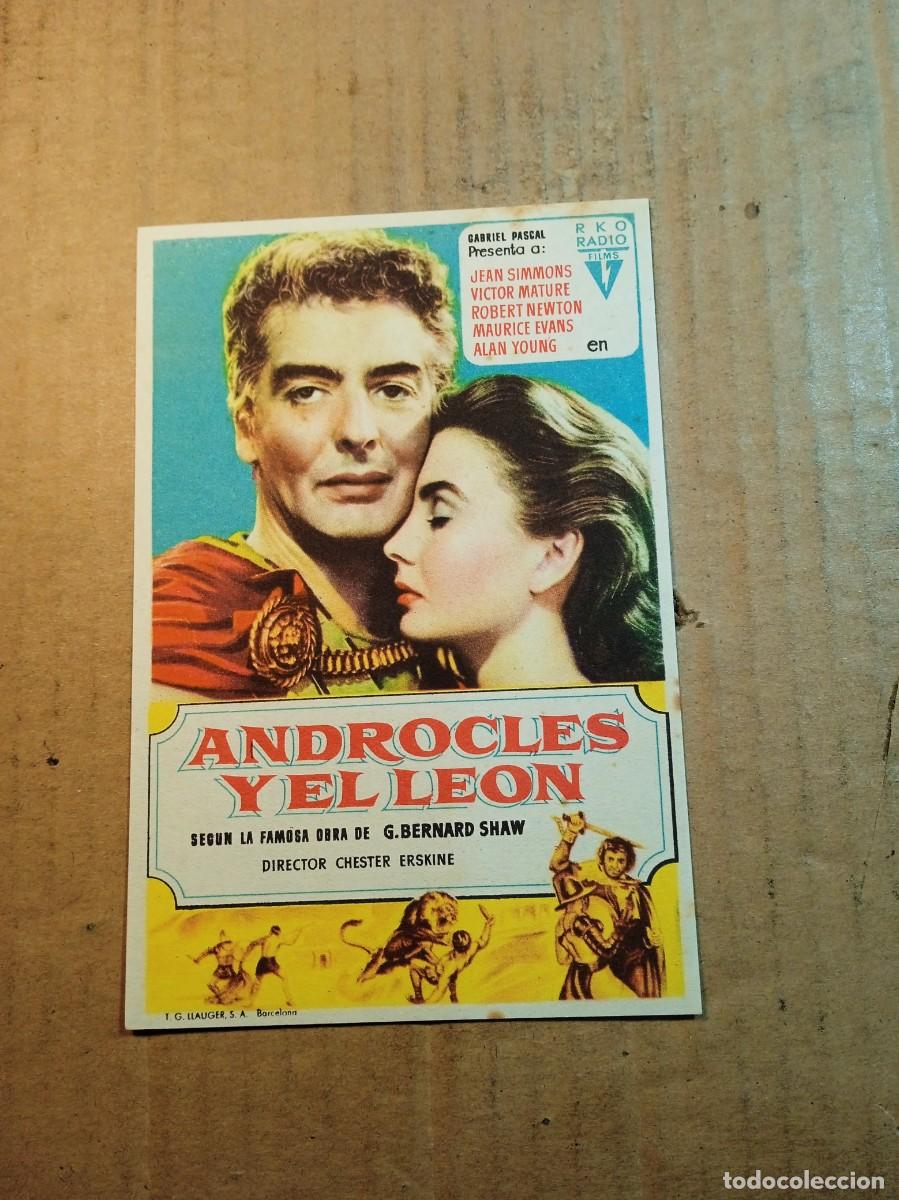  Flyers Publicitaires de films Anciens: FOLLETO DE MANO SIN PUBLICIDAD