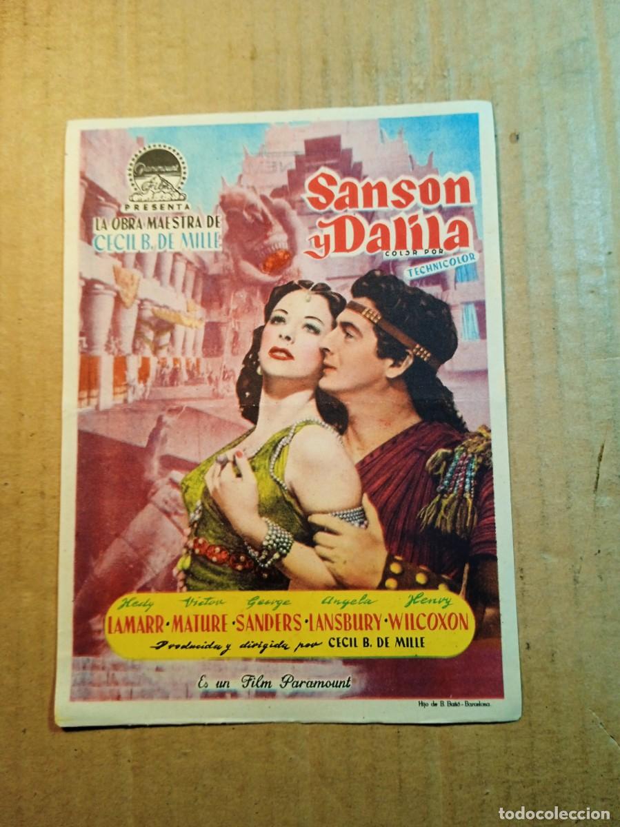 Cine: FOLLETO DE MANO SIN PUBLICIDAD