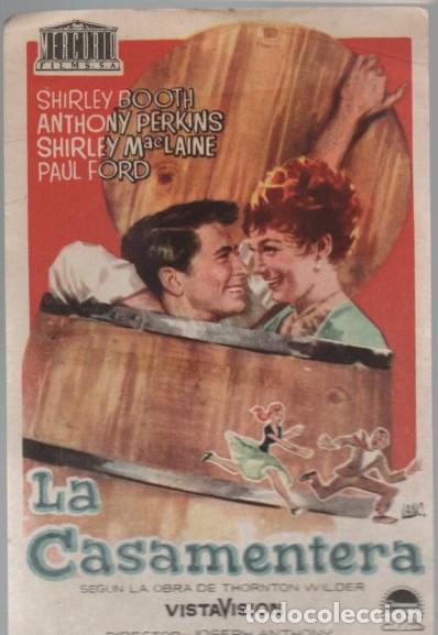 Cine: PROGRAMA DE CINE: LA CASAMENTERA PC-11371