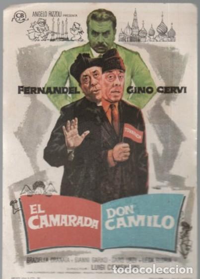 Cine: PROGRAMA DE CINE: EL CAMARADA DON CAMILO PC-11372