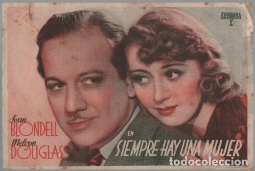 Cine: PROGRAMA DE CINE: SIEMPRE HAY UNA MUJER PC-11373