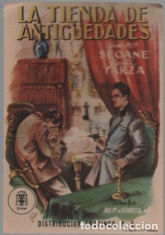 Cine: PROGRAMA DE CINE: LA TIENDA DE ANTIGUEDADES PC-11377