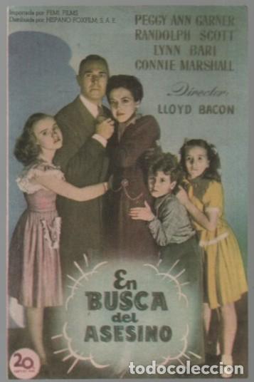 Cine: PROGRAMA DE CINE: EN BUSCA DEL ASESINO PC-11378