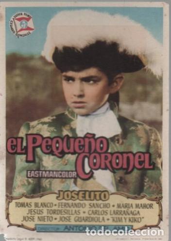 Cine: PROGRAMA DE CINE: EL PEQUE&Ntilde;O CORONEL PC-11379