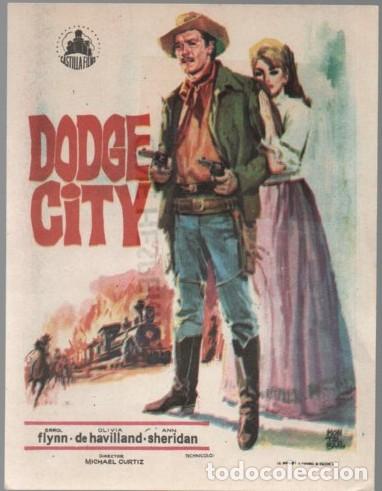 Cine: PROGRAMA DE CINE: DODGE CITY PC-11380